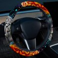 thumbnail image 2 of Mathematical Engineering 14.5 Inch Printing PVC Leather Car Wheel Cover Steering Wheel Cover Auto Accessories, 2 of 6