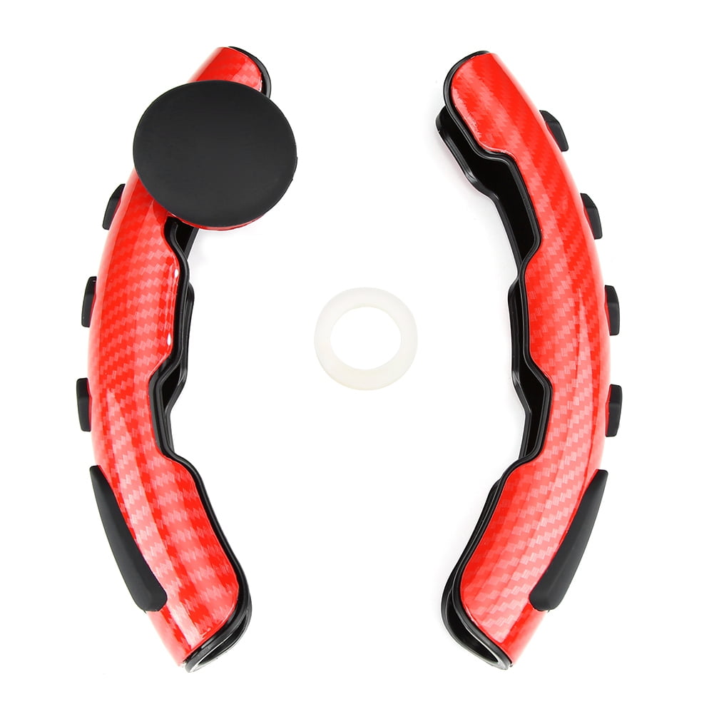 Steering Wheel Auxiliary , Universal Design ABS Leather Steering Wheel