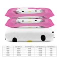 thumbnail image 5 of Hello Kitty Comforter Set  - 3 Piece Bedding Includes Pillow Covers - Super Soft Bedding Room Decor, 5 of 10