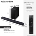 thumbnail image 2 of Barra de sonido SAMSUNG Serie B HW-B550F de 2,1 canales con subwoofer 2025, 2 of 8