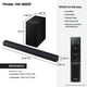thumbnail image 2 of Barra de sonido SAMSUNG Serie B HW-B550F de 2,1 canales con subwoofer 2025, 2 of 8