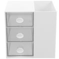 thumbnail image 4 of KAKOWELY Cosmetic Storage Box Drawer Style Cosmetics Storage Case Multi-grid Cosmetics Holder Desktop Storage Case4.61"X3.94"X3.94", 4 of 5