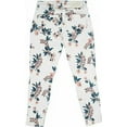 thumbnail image 2 of New Lucky Brand Womens White Floral Bridgette Skinny Jeans Sz US 6 / 28, 7094-4M, 2 of 2