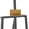 thumbnail image 5 of Studio 350 Black Metal Painter's Inspired Floor 4 or 3 Tier Easel with Gold Accents Black - 15" x 24" x 69", 5 of 5
