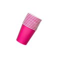 thumbnail image 1 of Injueey 10 Uds. De vasos de papel para jardín de infantes, papel desechable, pintura de juguete, artesanía ambiental, educación pura, bebidas frías, Mostrada Rosa roja Injueey HA071325-11, 1 of 6