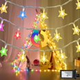 thumbnail image 1 of Cadena de luces QUHUATU Star, 120 LED, 12 m, 8 modos, enchufables, 1 of 8