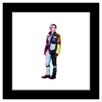 Gallery Pops Disney Descendants 3 - Hero Carlos Wall Art, Black Framed Version, 12" x 12"