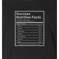 thumbnail image 2 of 9 Crowns Unisex Men's Graphic Tee Success Facts funny Hustle Entrepreneur T-Shirt (Success-JBlack, Large), 2 of 3