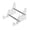 Clear, variant on 2-Tier Acrylic Keyboard Stand - Transparent, Removable, Easy to Install, Saves Space, Fits Keyboards/Tablets/Photo Frames, Office/Home