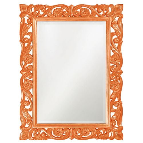 Howard Elliott 2113O Chateau 42" x 31.5" Orange Mirror