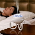 thumbnail image 4 of Humidificador USB portátil de 200 ml, difusor ultrasónico para oficina, escritorio de viaje blanco, 4 of 9