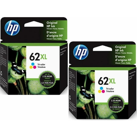 UPC: 0889894040046 | HP M0J01BN 62XL Tri-Color Original Ink Cartridge  2 Pack