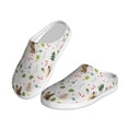thumbnail image 2 of Lsque German Shepherd Dog Pattern Womens Comfort Cotton on Scuff With Memory Foam and Anti-skid Sole Slipper-37/38, 2 of 7