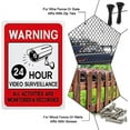 thumbnail image 6 of 4pc 4 Pack Video Surveillance Signs Aluminum All Activities Monitored and Recorded Sign, 6 of 7