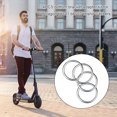 thumbnail image 4 of Greeniant 4 piezas adaptador de soporte inferior de bicicleta juntas arandelas espaciador de bicicletas piezas de repuesto modificadas reemplazo para Patinetes eléctricos Greeniant OD027281-00, 4 of 6