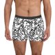 thumbnail image 1 of Balery Hand Drawn Snake Calzoncillos bóxer para hombre, ropa interior de algodón suave y transpirable con cinturilla de nailon-Small, 1 of 5