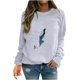 thumbnail image 2 of Ichuanyi liquidación de la moda femenina estampada las mangas largas sueltas blusa redonda del cuello redondo del cuello sudadera ICHUANYI WER202308214298, 2 of 7