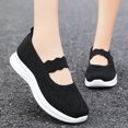 thumbnail image 2 of Sngxgn Women’s Ballet Flat Flats Shoes Comfortable Slip On Dress Shoes(Black,39), 2 of 8