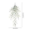 thumbnail image 3 of Artificial Morning Glory Wall Hanging Garland Set, 2 Pack Rattan Trailing Vines, Synthetic Outdoor Decor, Multi-Color, 77 x 20 x 20 cm, 3 of 6
