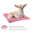 thumbnail image 4 of Mora Pets Cama ultra suave para mascotas (perro/gato) con lindos estampados | Alfombra de cama reversible de forro polar | Forro de cama para mascotas lavable a máquina, 4 of 5