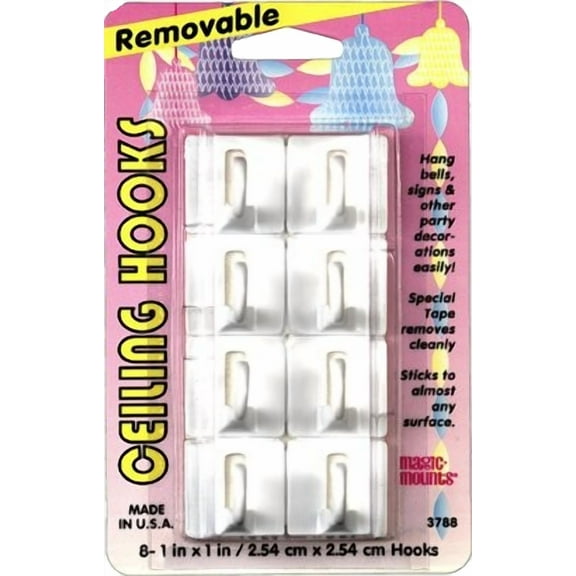 Magic Mounts Party Ceiling Hooks 2 pack