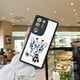 thumbnail image 2 of Agregue un toque de alegría a su iPhone con una funda para teléfono plateada mate con gráficos artísticos, 2 of 4