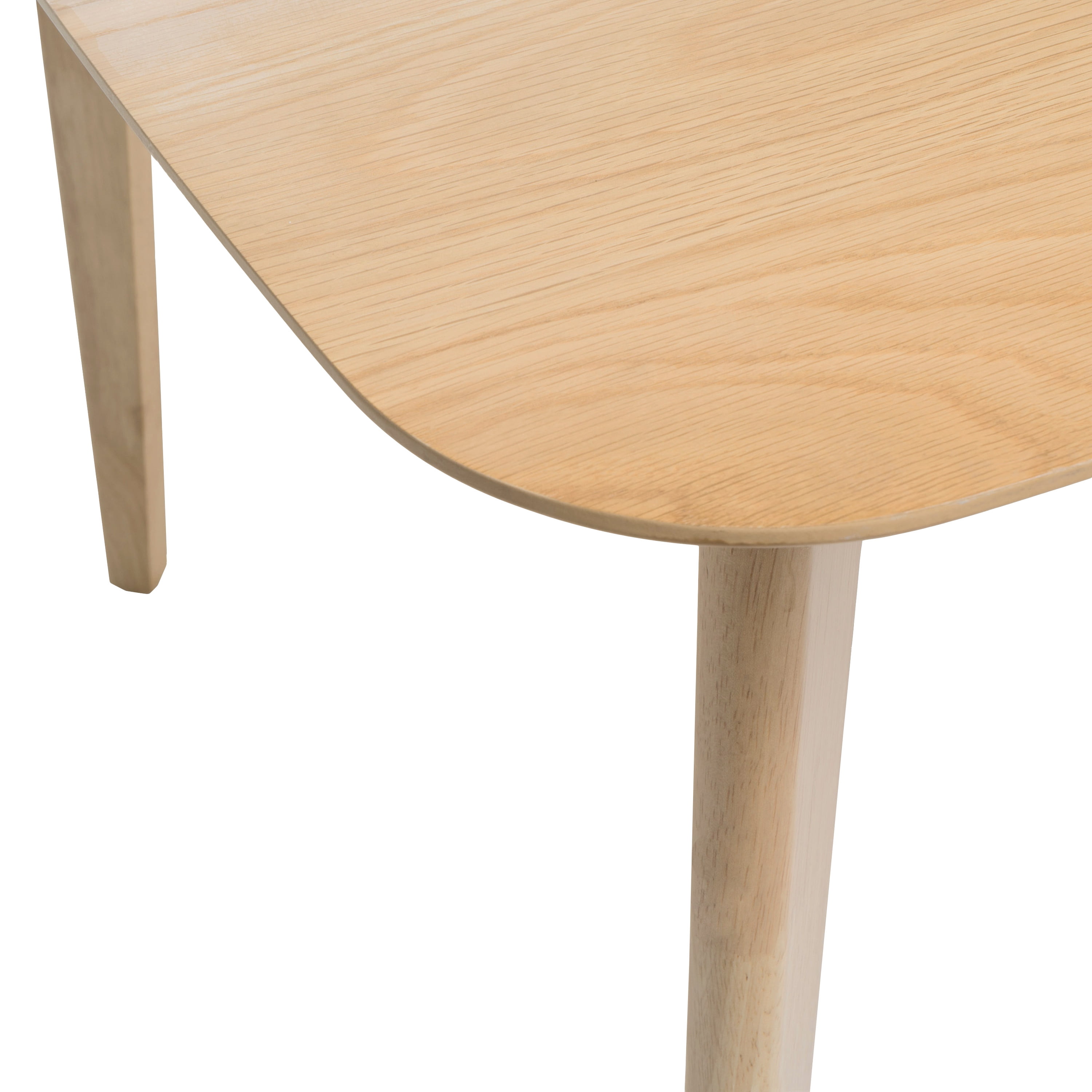 Euroco 59" Solid Wood Rectangular Dining Table for 4-6, Modern Kitchen Table for Kitchen Dining Room,Living Room,Small Spaces,Natural