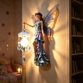 thumbnail image 5 of MMJ Wall Lamp Fairy Resin Wall Light Hand Painted Cute Nightlight Whimsical Bedroom Decor USB Plug In, 5 of 5