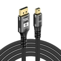 Chenyang Mini DisplayPort 2.1 Mini-DP 2.0 to DP Cable 16K 60hz Cable Ultra-HD UHD DP 1.4 8K 120hz Compatible FreeSync G-Sync Gaming Monitor 4090 7900