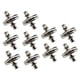 thumbnail image 5 of Cortina de cierre magnético Macarena 10 Uds 17 mm, 5 of 8
