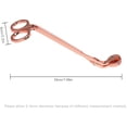 thumbnail image 3 of Candle Wick Trimmer, Stainless Steel Candle Wick Cutter, Candle Trimmer Scissors Cutter Tool for Candle, Rose Gold (Gift Package), 3 of 5