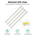 thumbnail image 4 of Matsuzay Tiras de luz LED para cultivo USB, Control de cable ABS, Phytolamp, espectro completo ajustable, vida IP20, resistente al agua para invernadero Jardín y Patio Dos Cabezas Rojo Azul Matsuzay HA011849-03B, 4 of 6