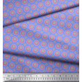 thumbnail image 3 of Soimoi Poly Georgette Fabric Flower Artistic Printed Fabric 1 Yard 52 Inch Wide, 3 of 3
