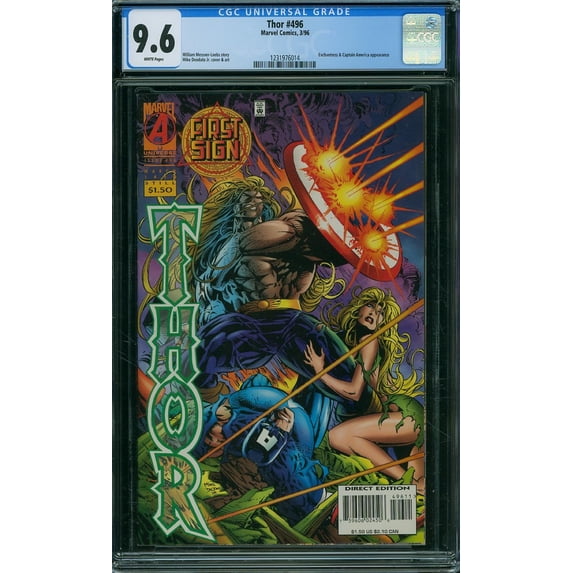 Thor #496 - CGC 9.6 Comic Book