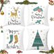 thumbnail image 1 of Sunshine Smile 4 Uds fundas de almohada navideñas, funda de almohada navideña, funda de cojín navideña, funda de cojín decorativa, 1 of 5