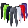 thumbnail image 5 of Mallas deportivas para hombre, mallas de entrenamiento de baloncesto para correr, pantalones de compresión para ciclismo al aire libre, pantalones de fitness de secado rápido y alta elasticidad, 5 of 5