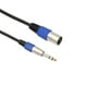 thumbnail image 5 of Cable de sonido Estéreo Hugo 1 ft XLR a 6.35 mm 1/4 Plug para Amplificador de Mezclador de Micrófono Tarjeta de Sonido Cable de conexión XLR 1/4 TRS, 5 of 9