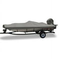 thumbnail image 3 of Carver Boat Cover 7INF12BF-10 Styled-To-Fit; Used For Storage; Blunt Nose Inflatable Boat; Water Repellant/UV Protection/Mildew Resistant; Slate Gray; Poly-Flex II Marine Grade Polyester, 3 of 5