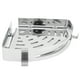 thumbnail image 1 of Estante esquinero de acero inoxidable organizador de ducha en forma de abanico estante montado en la pared para inodoro dormitorio cocina tamaño 108x79x79 pulgadas ANGGREK Otros, 1 of 8