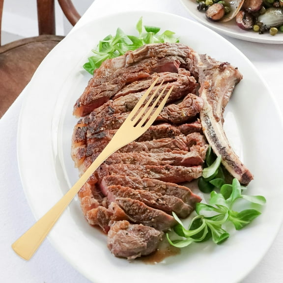 Houderco Set Golden Stainless Steel For Restaurants Quiet Meal 1 Set