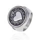 thumbnail image 2 of Anillo de corazón romántico de diseño Simple para mujer, anillos de acero inoxidable para fiesta de ceremonia de boda, joyería para mujer, Ropa, zapatos y accesorios Miscelánea Talla 11 Minnieouse AP015216-04, 2 of 6