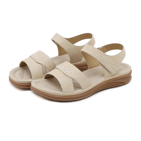 

NECHOLOGY Fashion Sandals for Women Slides Fashion Women Summer Hook Loop Casual Open Toe Thigh High Sandals for Women Size 11 A 7.5