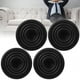 thumbnail image 5 of Uds patas redondas de sofá negro M8 tornillo altura pies almohadilla gabinete muebles accesorios 35mm, 5 of 5