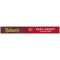 Baker's SemiSweet Chocolate Premium Baking Bar with 56 Cacao, 4 oz