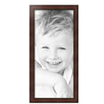 thumbnail image 2 of ArtToFrames 14" x 31" Honors Mahogany Picture Frame, 14x31 inch Brown Wood Poster Frame (WOM-5155), 3 Pack, 2 of 6