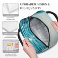 thumbnail image 3 of Fotbe Turquoise Ocean Reflection Bolsa de Almuerzo con Estampado, Lonchera Aislada, Contenedor de Comida Reutilizable Tipo Cooler a Prueba de Fugas, 3 of 6