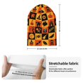 thumbnail image 2 of Yiaed Halloween Print Winter Beanie for Men Women, Fleece Lined Beanie Soft Warm Knit Hat Ski Stocking Cuffed Ca, 2 of 6