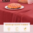 thumbnail image 2 of Rectangular Tablecloth Tablecloths Waterproof Stain Resistant Tablecloth Elegant Easy Care for Indoor, Outdoor Decoration 140*240cm, 2 of 4