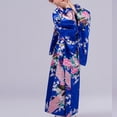 thumbnail image 2 of Fashion Girls Kimono Tradition Improved Printing Cardigan Pajamas Robe Formal Wear Kimono Set, 2 of 9