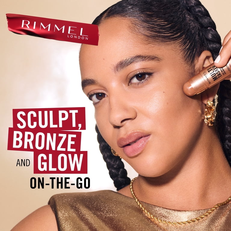 Rimmel London Multi Tasker 3 In 1 Bronzing Stick, Deep photo 4